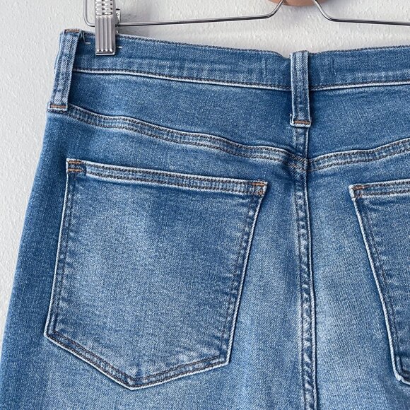 Madewell Cali Demi Boot Jeans in Dorrance Wash: Tencel Denim Edition Size 29 - Picture 6 of 13